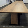 ZEA Boardroom Table 2.4M - Warm Oak & Black