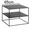 PEBBLE Coffee Table 65x65cm - Black