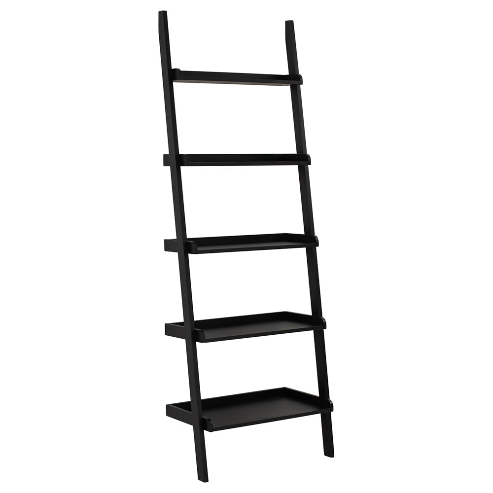 MILT Leaning Bookcase 66cm - Black