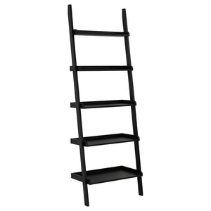 MILT Leaning Bookcase 66cm - Black