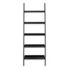 MILT Leaning Bookcase 66cm - Black