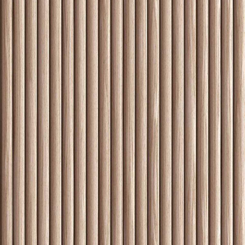 WOODFLEX Flexible Wooden Slat Under Bench Counter Panel - Oak Veneer - 900mm x 600mm - Half Round