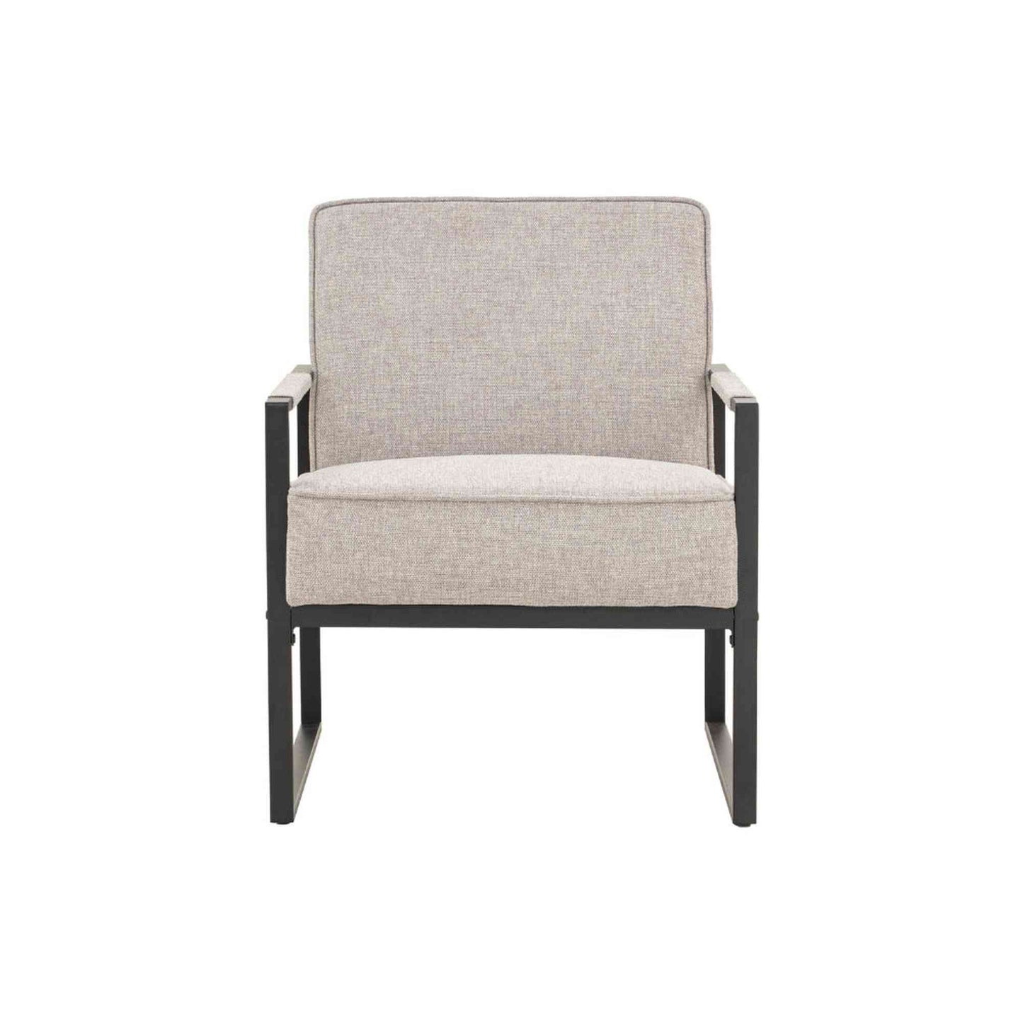 CALIBRA Single Seater Lounge Chair - Black & Grey