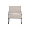 CALIBRA Single Seater Lounge Chair - Black & Grey