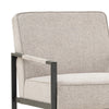 CALIBRA Single Seater Lounge Chair - Black & Grey