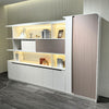 LUSH Display Unit 261.5cm - White & Taupe