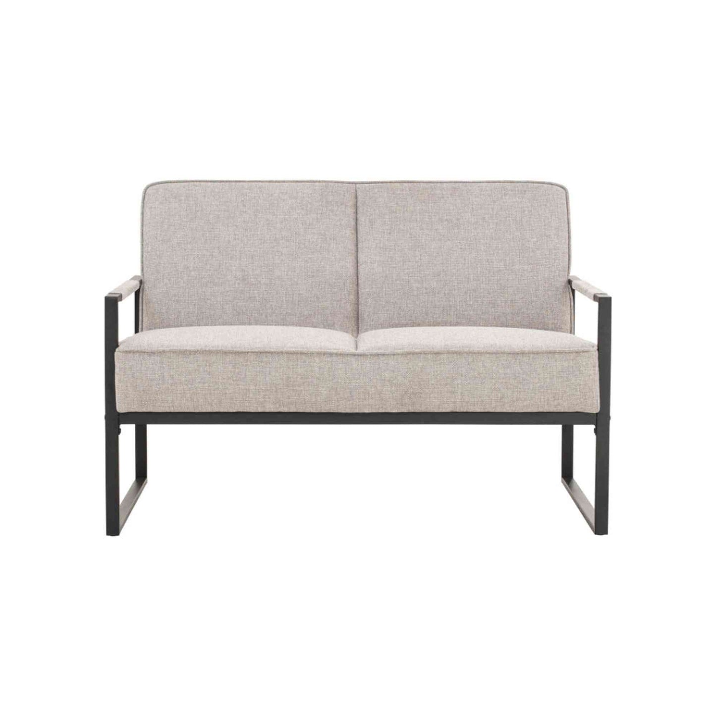 CALIBRA 2 Seater Sofa - Black & Grey