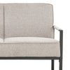 CALIBRA 2 Seater Sofa - Black & Grey