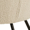 CENTER Boucle Lounge Arm Chair - Cream