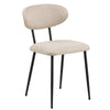 Denise Dining Chair - Beige & Black