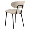 Denise Dining Chair - Beige & Black