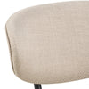 Denise Dining Chair - Beige & Black