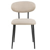 Denise Dining Chair - Beige & Black