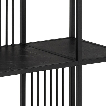 STRINGTON Bookcase Display Unit 85cm - Black