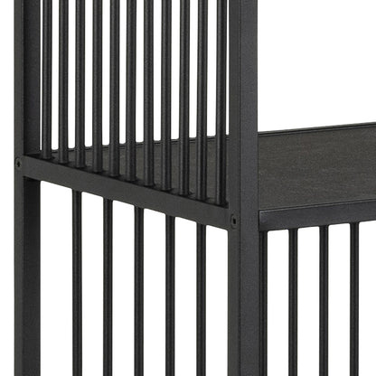 STRINGTON Bookcase Display Unit 85cm - Black