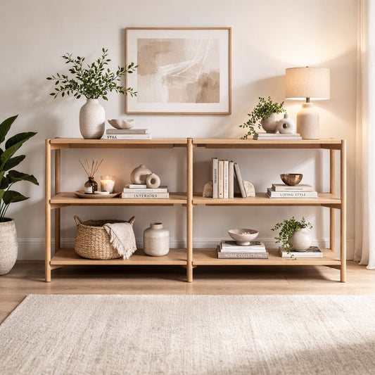 BRAIDWOOD Bookcase 169cm - Oak