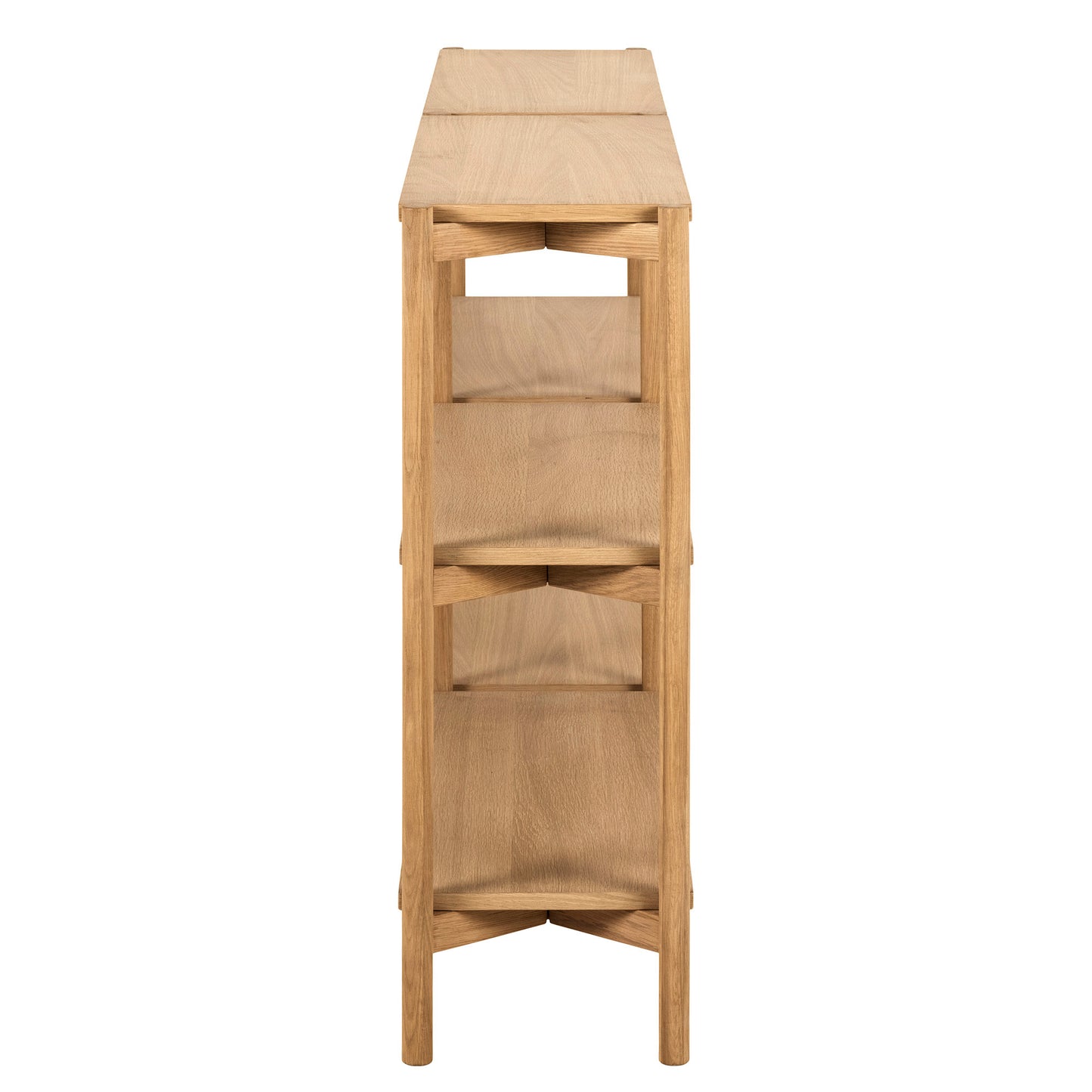 BRAIDWOOD Bookcase 169cm - Oak