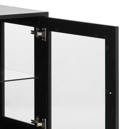 KREMAN Sideboard Buffet 140cm - Black