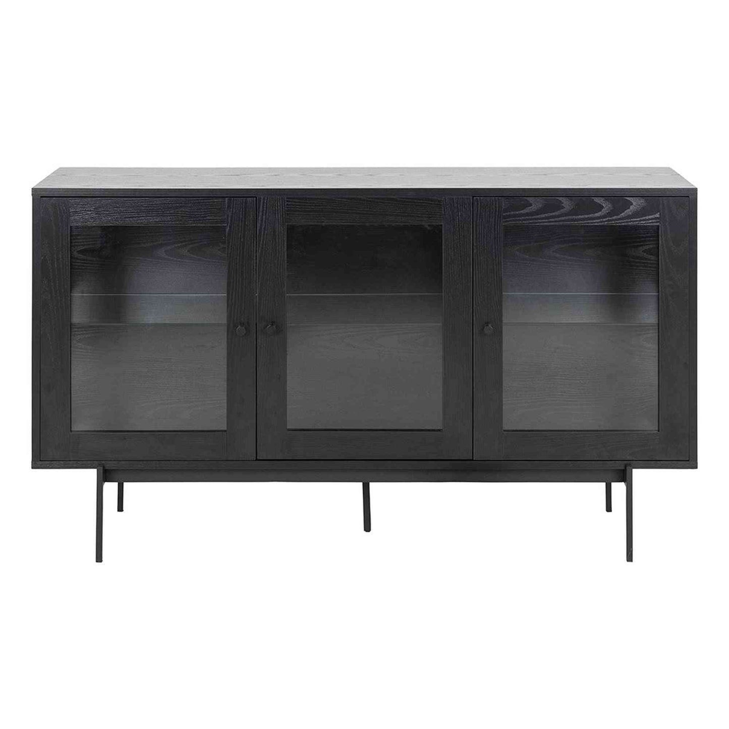 KREMAN Sideboard Buffet 140cm - Black