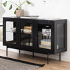 KREMAN Sideboard Buffet 140cm - Black