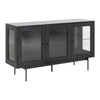 KREMAN Sideboard Buffet 140cm - Black