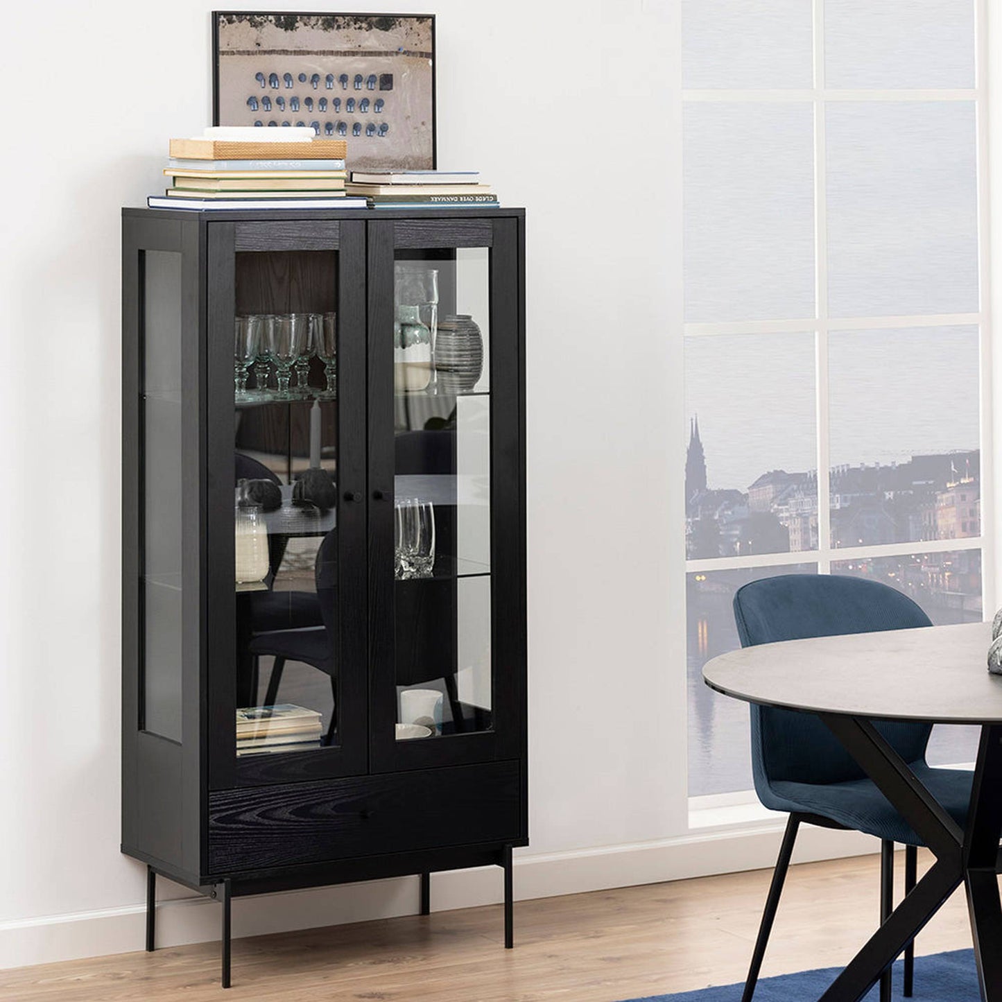 KREMAN Display Unit 75cm - Black