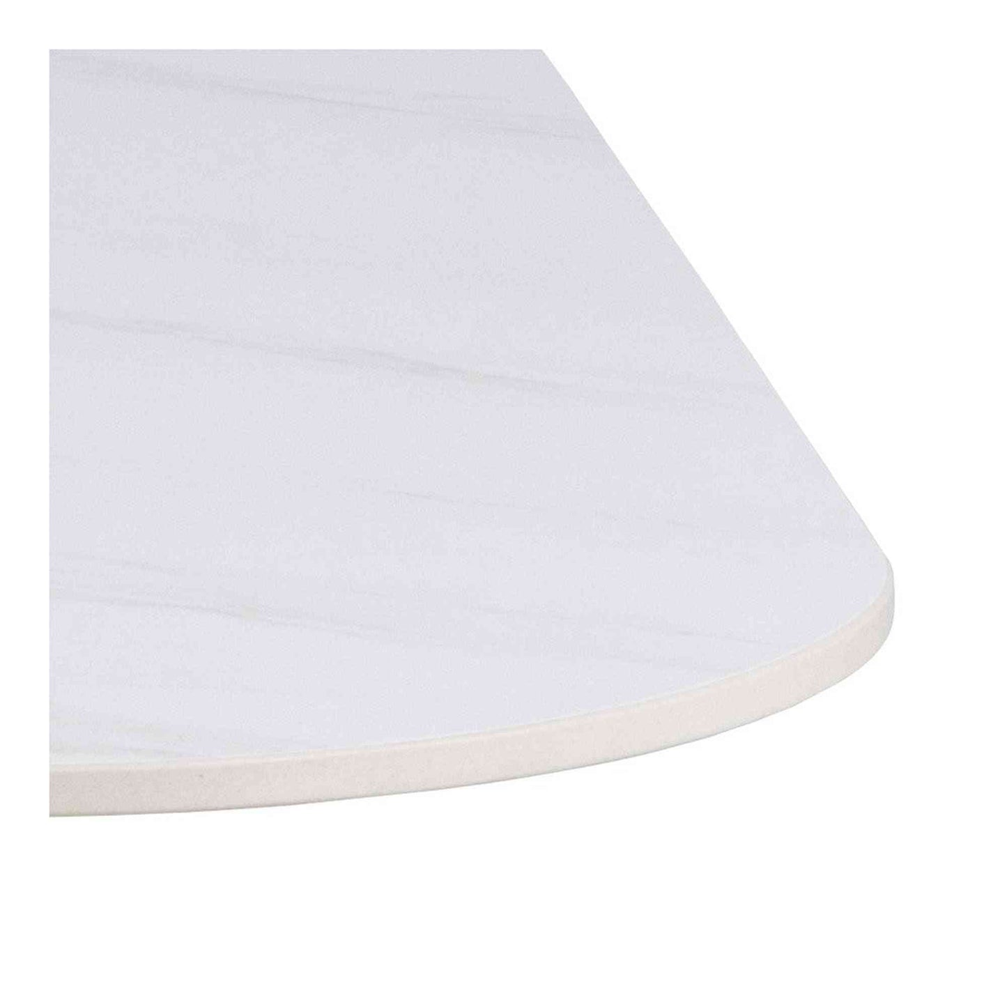MARTA Square Dining Table 90cm - White