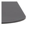 MARTA Square Dining Table 90cm - Black