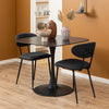MARTA Square Dining Table 90cm - Black