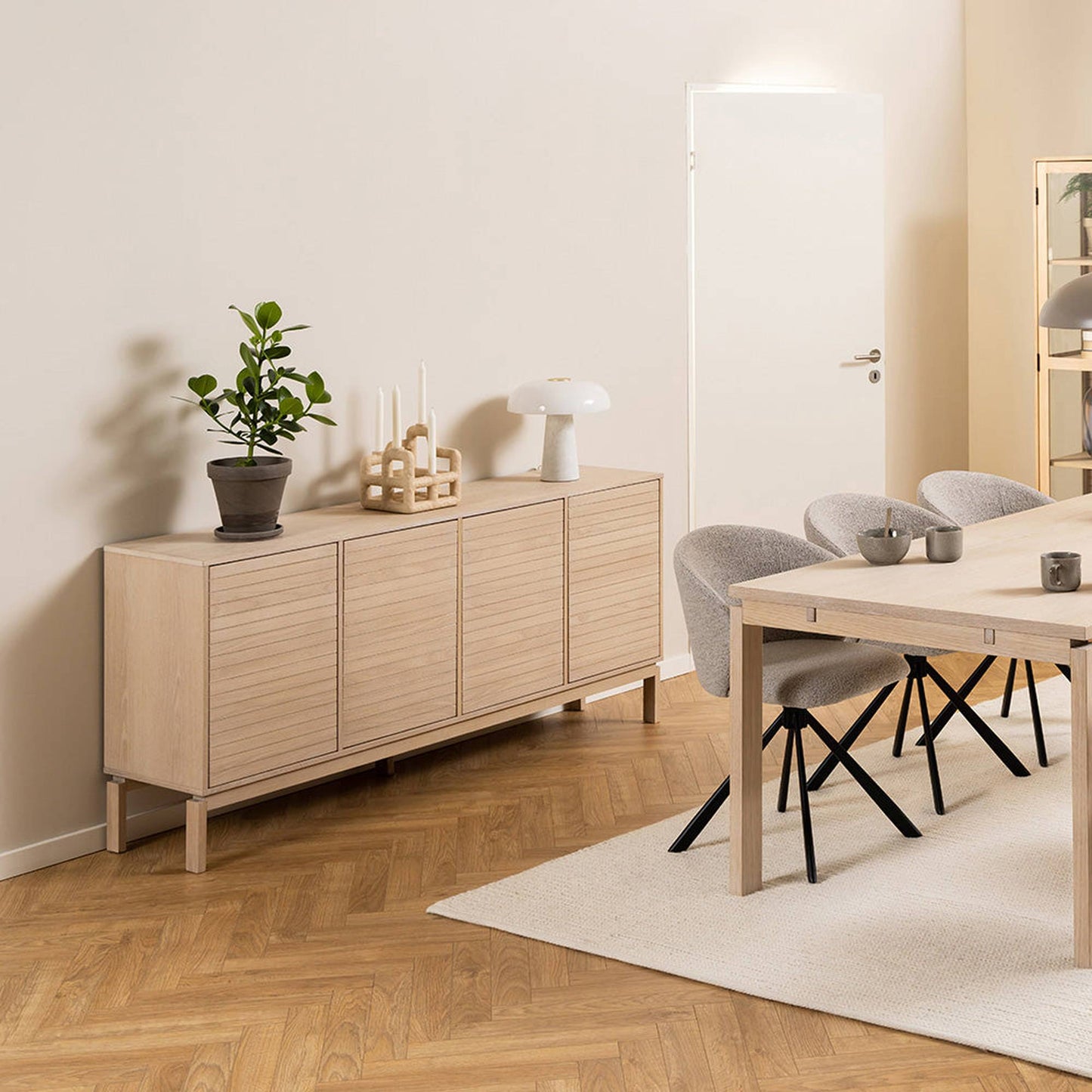 LINLEY Sideboard Buffet 180cm - Oak