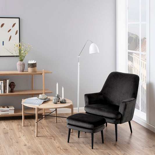 ANTAL Round Coffee Table 80cm - Oak