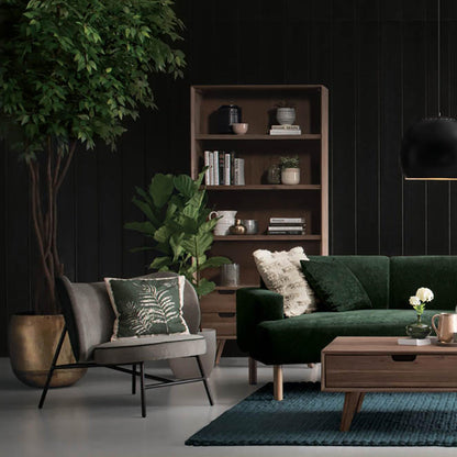 AVENIR Lounge Chair - Grey & Green