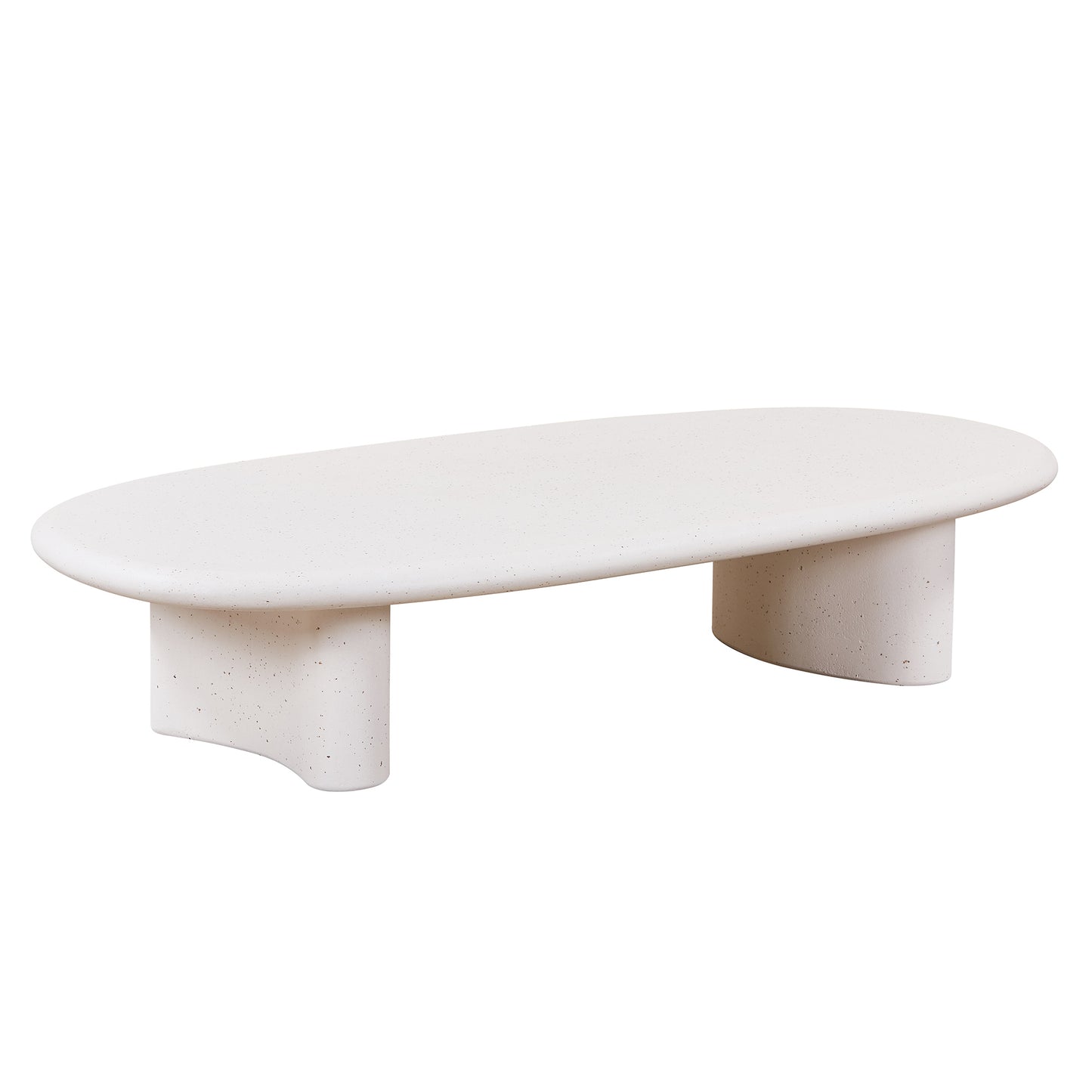 TREVINO Round Coffee Table 165cm - Off-White