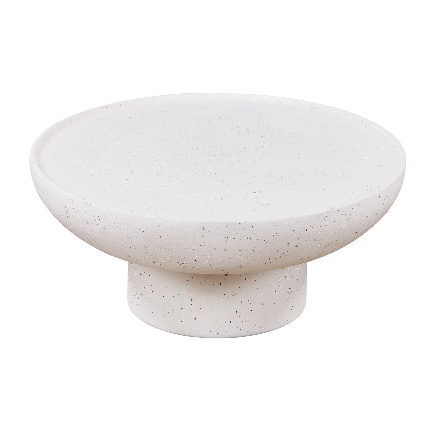TREVINO  Round Coffee Table 70cm - Off-White