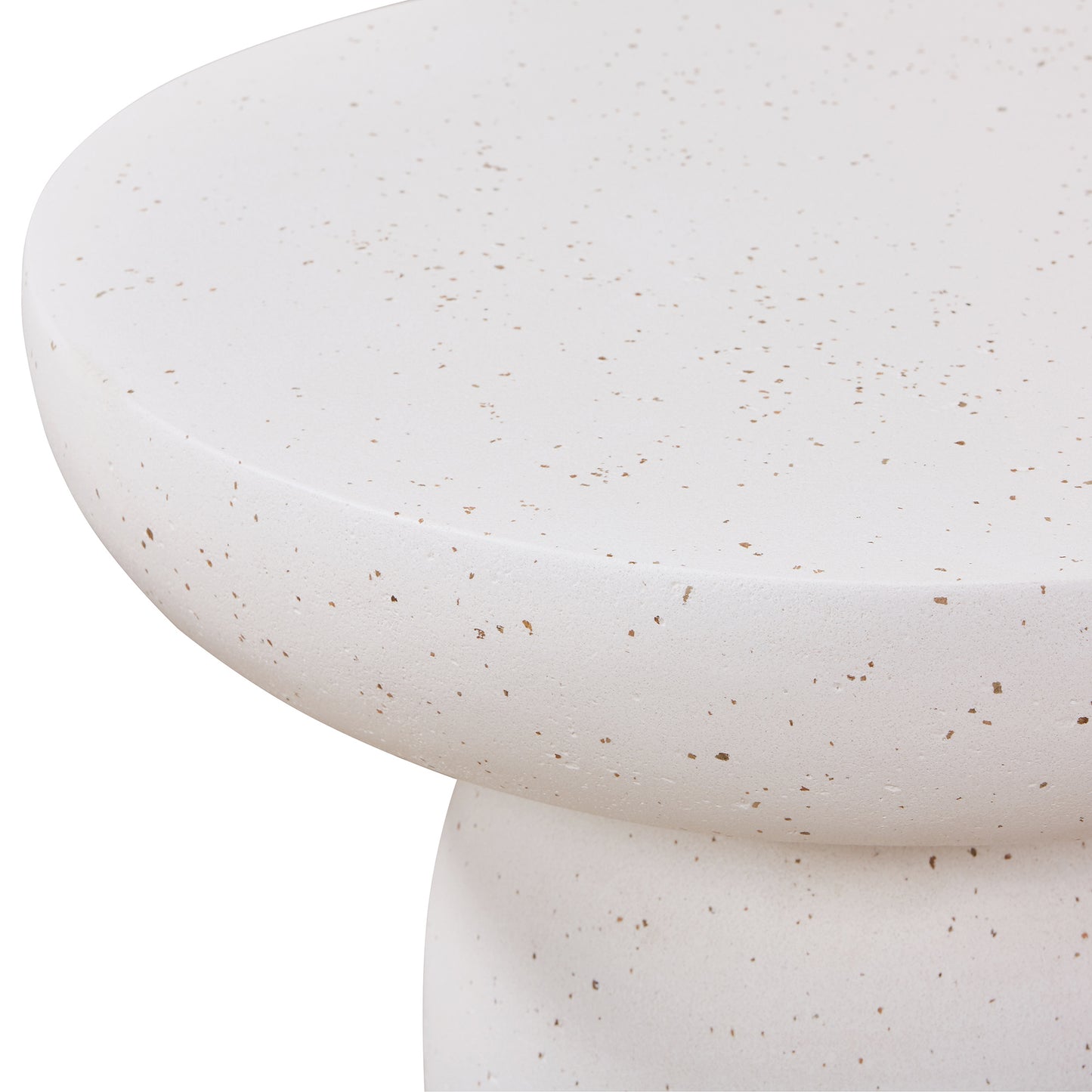 TREVINO  Round Coffee Table 70cm - Off-White
