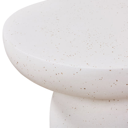 TREVINO  Round Coffee Table 70cm - Off-White