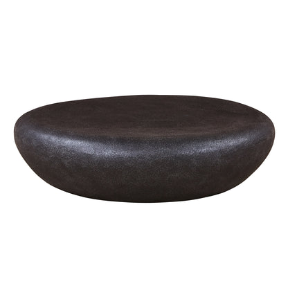 TREVINO  Round Coffee Table 100cm - Charcoal