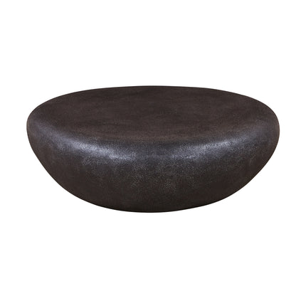 TREVINO  Round Coffee Table 100cm - Charcoal