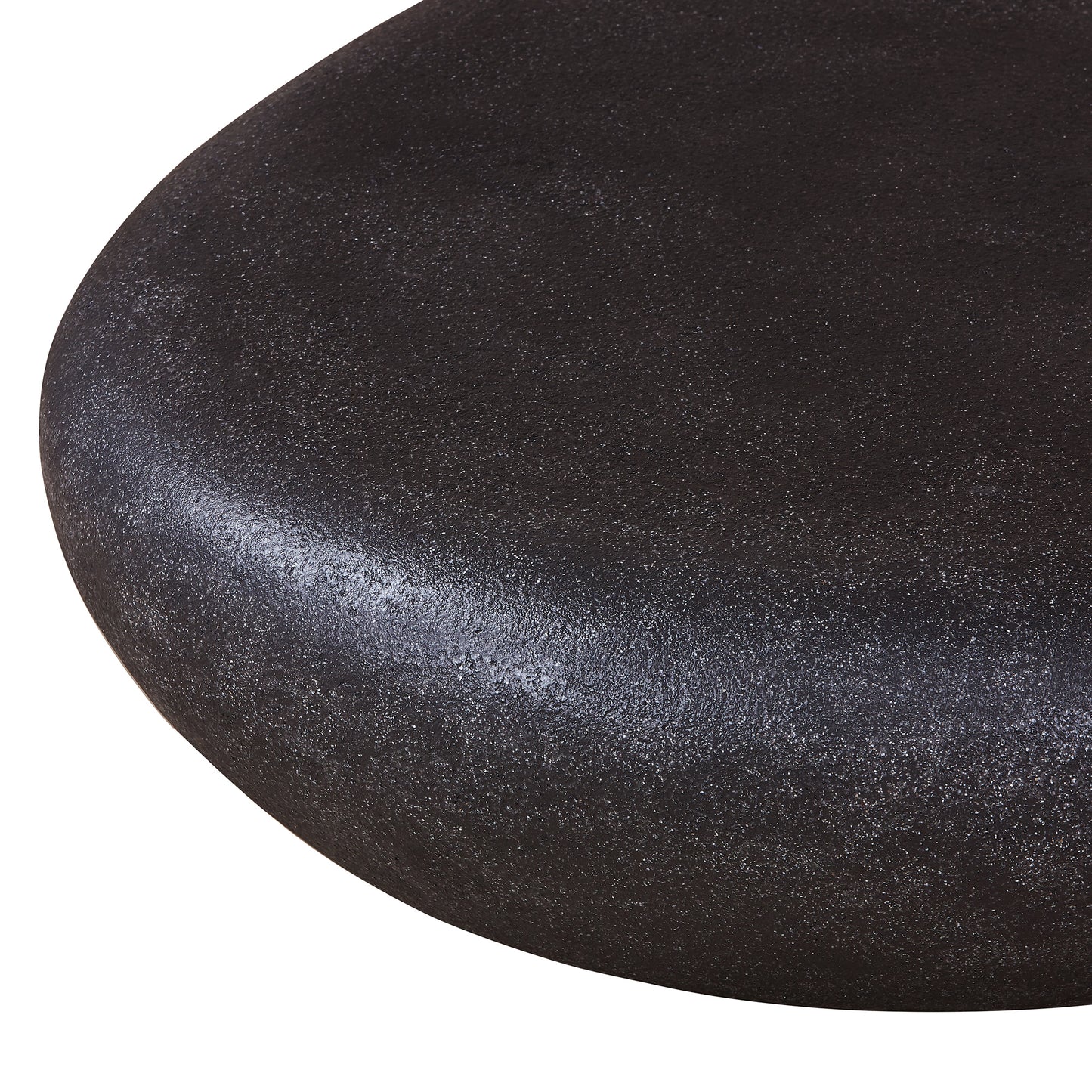 TREVINO  Round Coffee Table 100cm - Charcoal