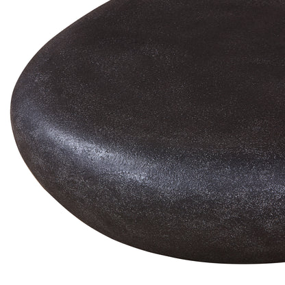 TREVINO  Round Coffee Table 100cm - Charcoal