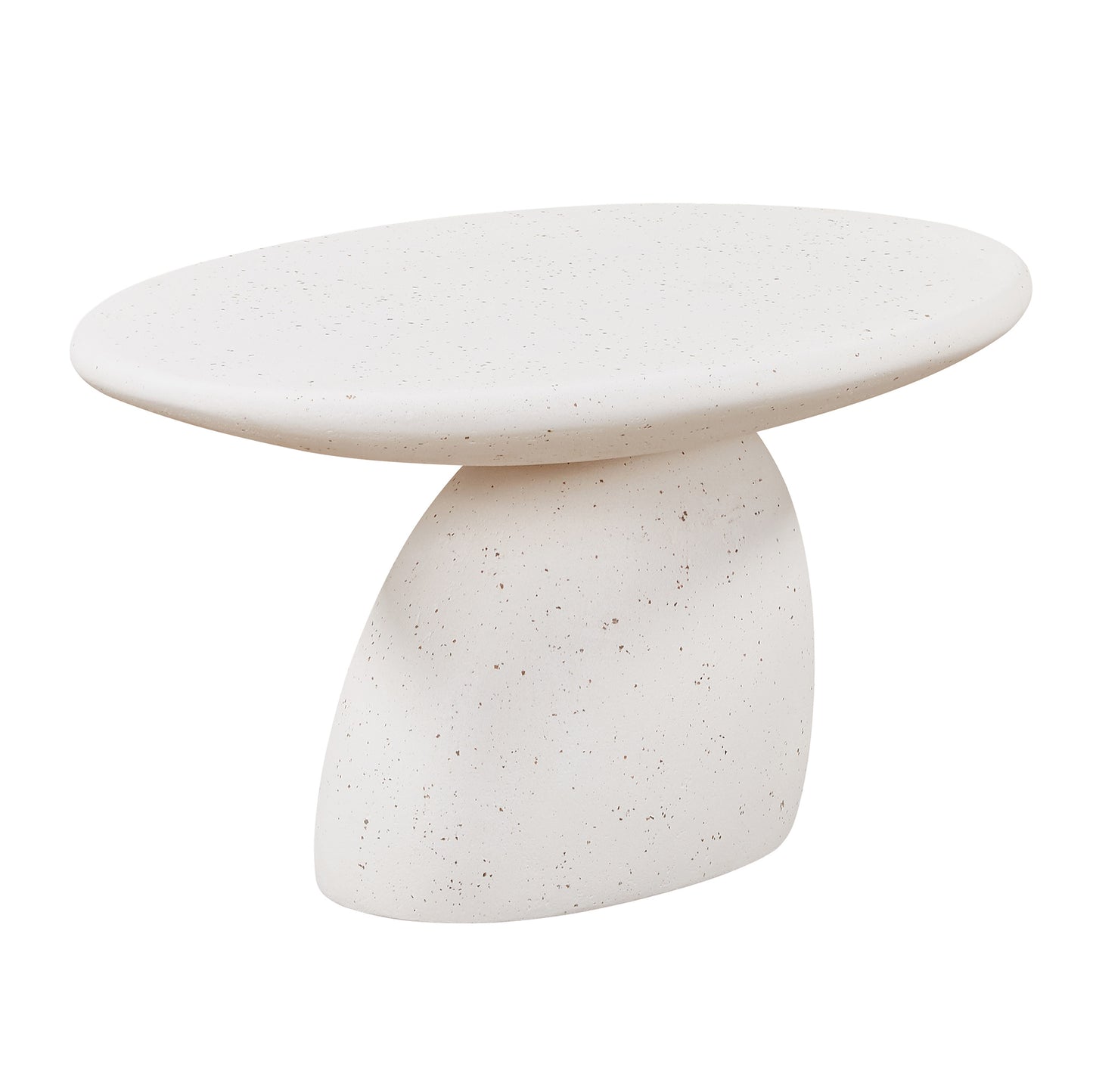 TREVINO  Side Table 79cm - Off-White