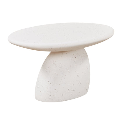TREVINO  Side Table 79cm - Off-White