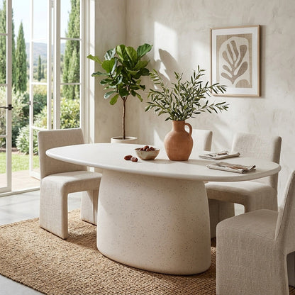 TREVINO Dining Table 200cm - Off-White