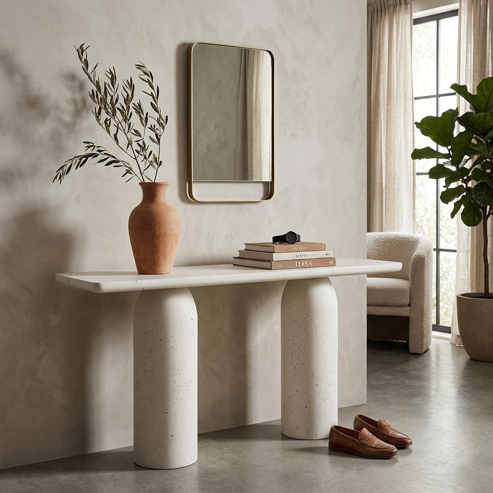 TREVINO Console Table 150cm - Off-White