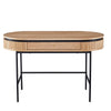 KAIDAN Study Desk 120cm - Oak & Black