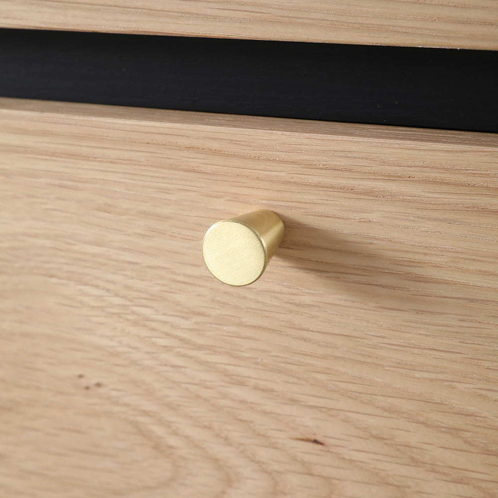 KAIDAN Study Desk 120cm - Oak & Black