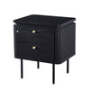 KAIDAN Side Table/Bedside Table 48cm - Black