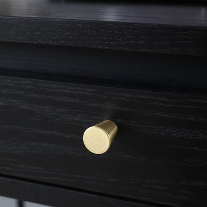 KAIDAN Side Table/Bedside Table 48cm - Black