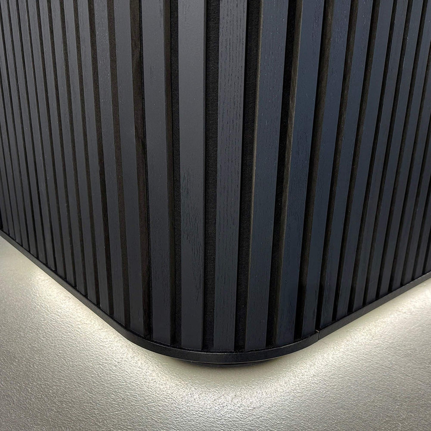 HALO Reception Desk 240cm - Black