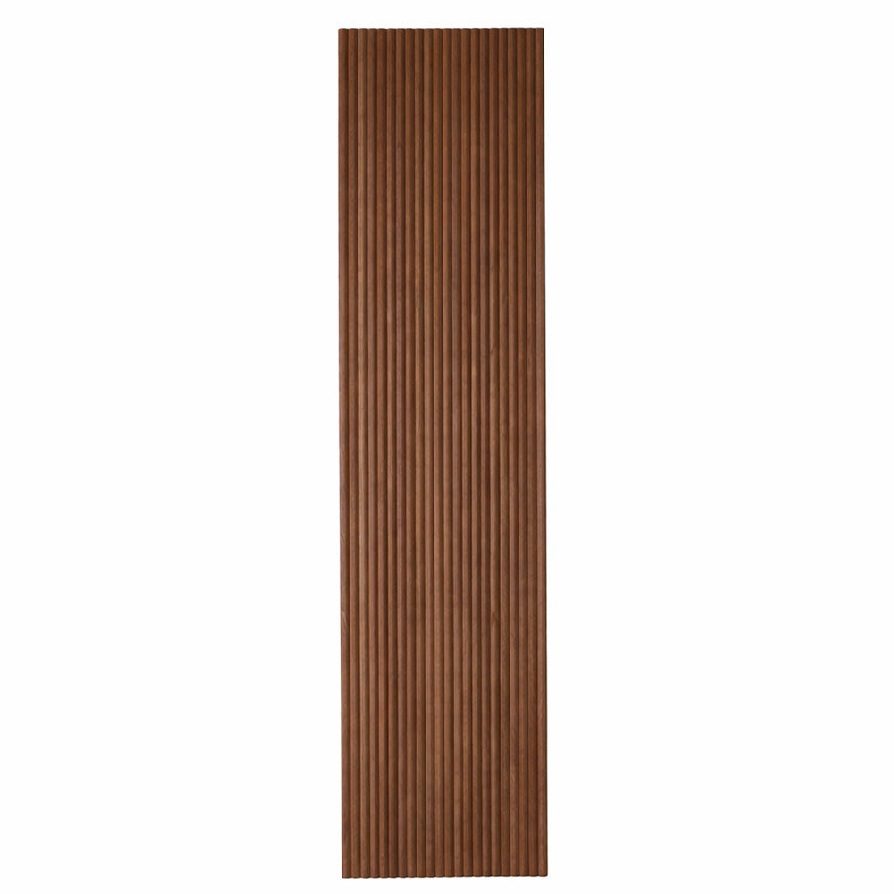 WOODFLEX Flexible Wooden Slat Wall Panel - Walnut Veneer - 2700mm x 600mm - Half Round 37mm